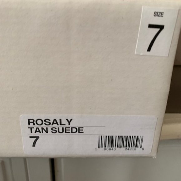 Steve Madden Rosaly Round Toe Suede Ankle Boot Tan C361 - Picture 16 of 16